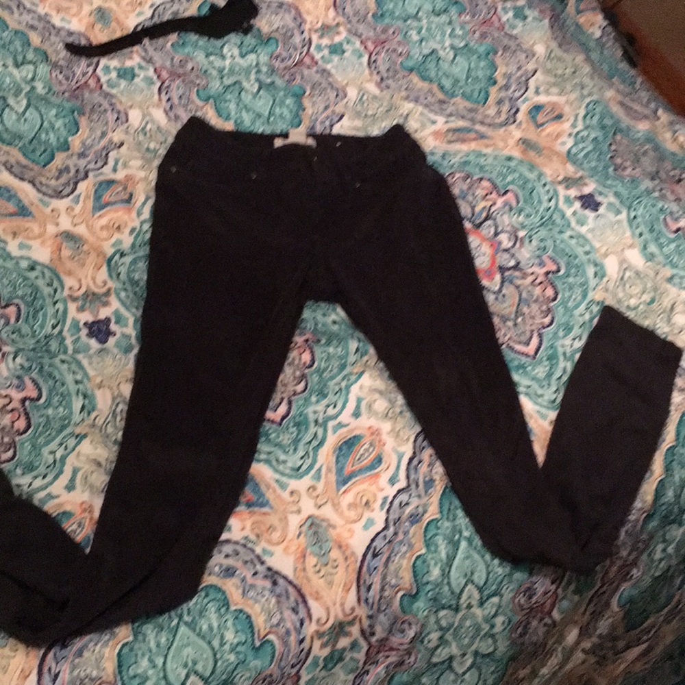Stretchy jeggings dark grey